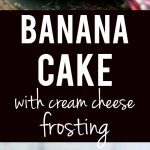frosted banana cake recipe
