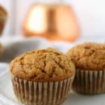 easy gluten free pumpkin muffins
