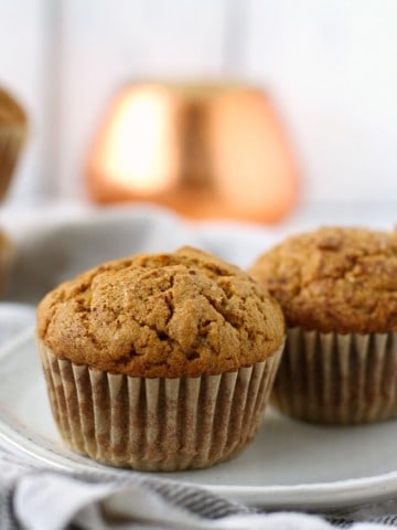 easy gluten free pumpkin muffins