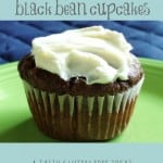 One of the best gluten free desserts: Tasty and healthier black bean chocolate cupacakes.