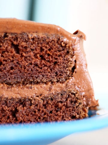 slice of gluten free chocolate cake (1)