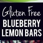 recipe for gluten free blueberry lemon bars
