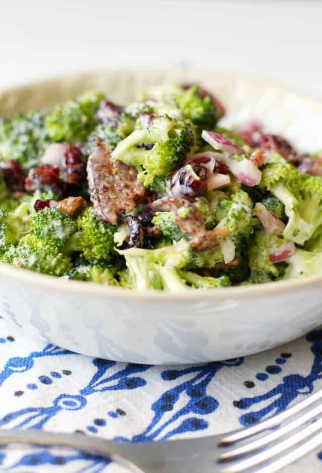 bacon broccoli salad