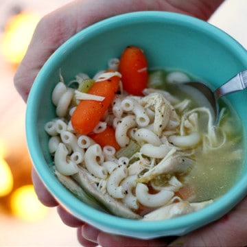 easy chicken soup