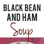 gltuen free black bean and ham soup recipe