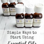 Simple ways to start usin essential oils in your home.