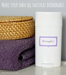 How to Make Your Own Deodorant.