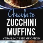 chocolate zucchini muffin recipe