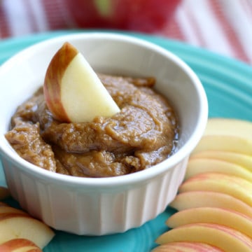 dairy free vegan peanut butter apple dip recipe