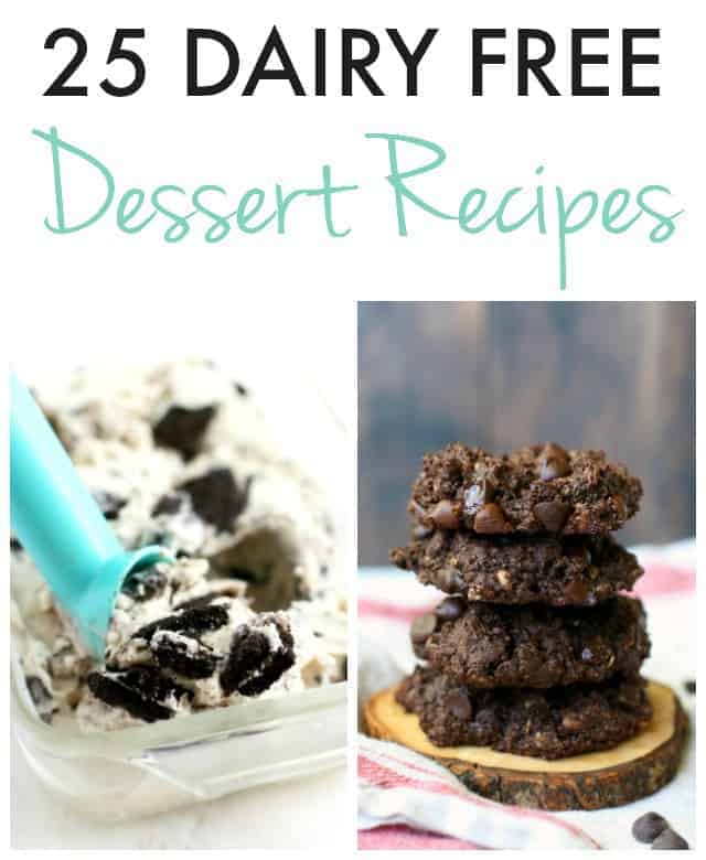 easy and delicious dairy free dessert recipes