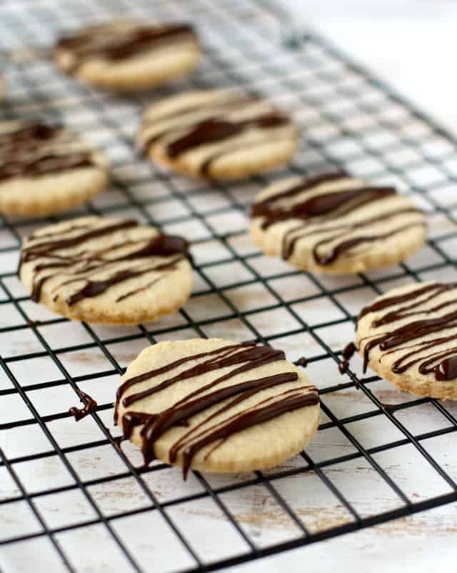 chocolate frosted sugar cookies