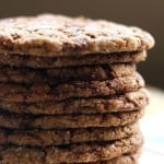 vegan molasses cookies
