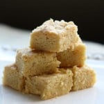 This gluten free and vegan Scotch shortbread recipe is so easy to make and SO delicious! Buttery, rich, wonderful shortbread squares are perfect for the holidays!