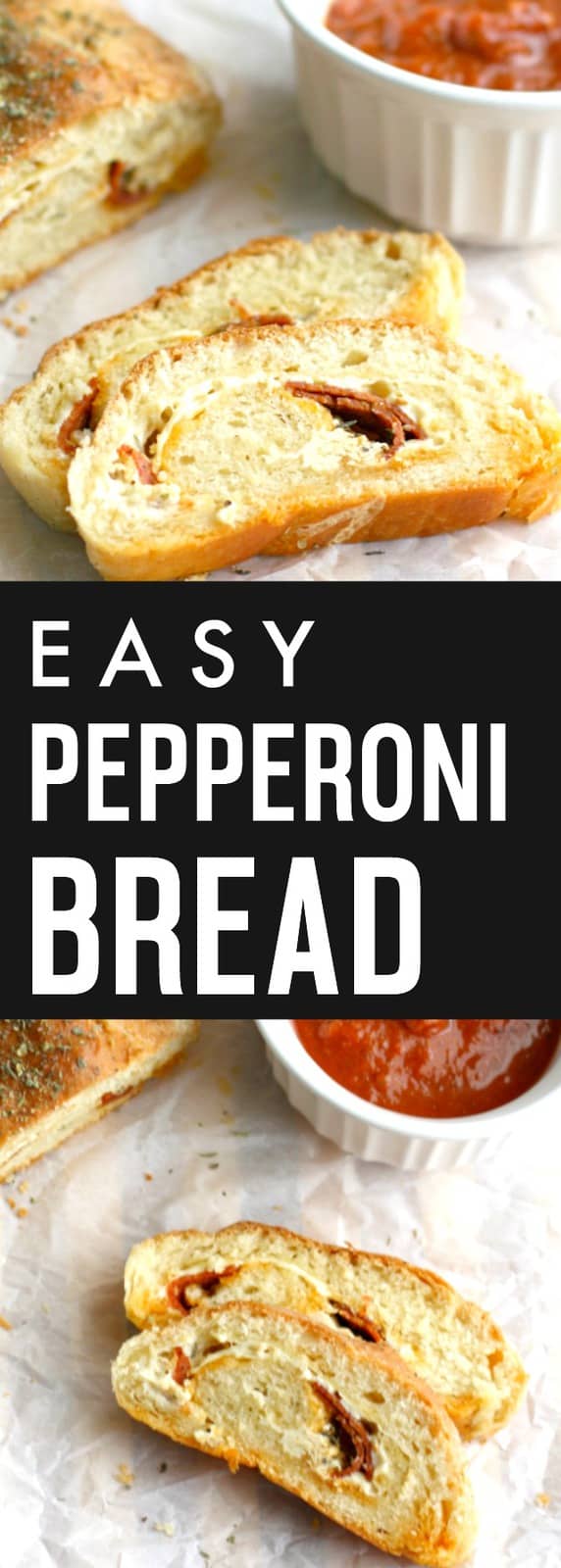Easy, cheesy, DELICIOUS pepperoni bread! 