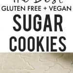 the best gluten free vegan sugar cookies