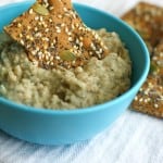 Make a healthy dip with white beans, dill, and lemon. This hearty dip is so tasty and works well with crackers or veggies!