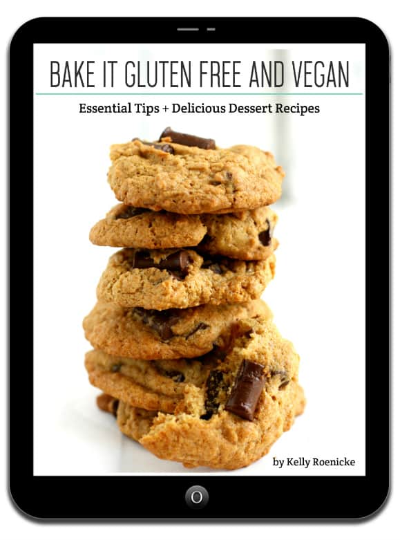 Find out how to successfully bake delicious gluten free and vegan desserts with this ebook by Kelly Roenicke.