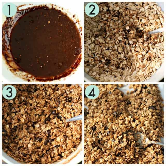 how to make chocolate granola