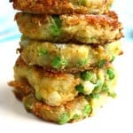 A fried potato patty with Indian spices? Yes, please! Easy to make and so delicious! #vegan