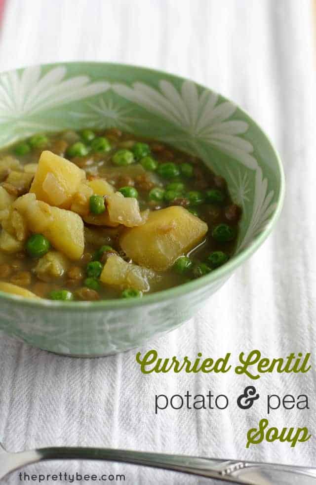 Curried Lentil Potato Soup