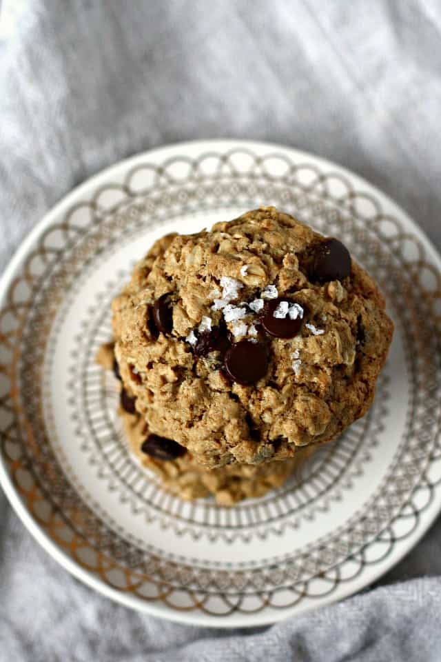 vegan gluten free oatmeal cookies