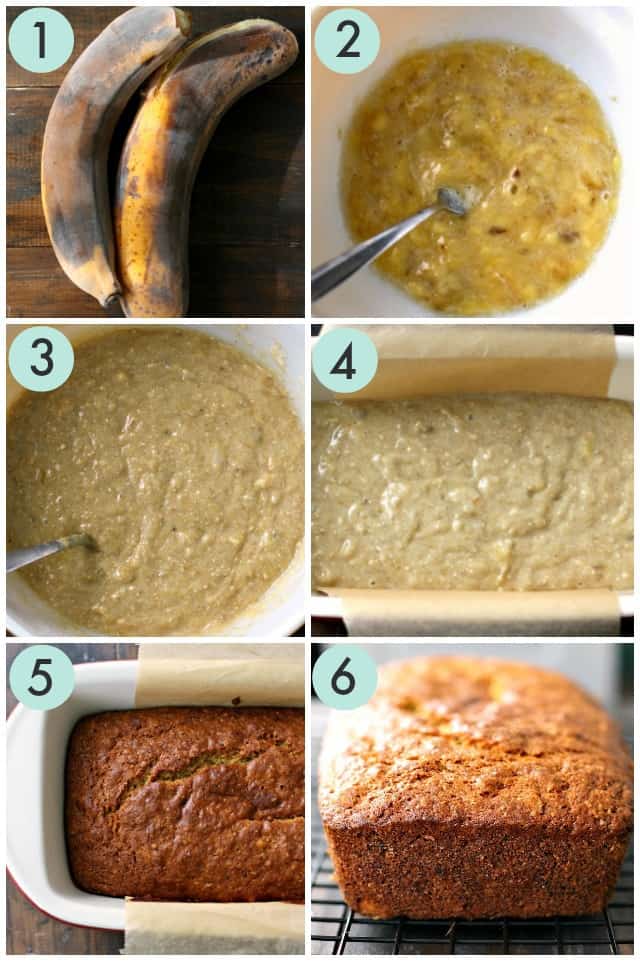how to make vegan gluten free banana bread