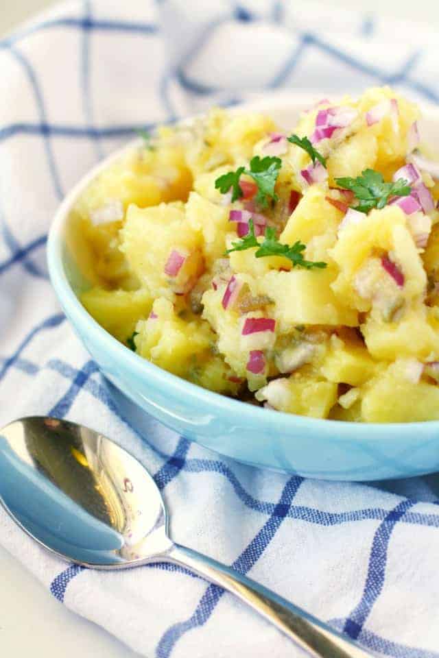 mayo-free potato salad