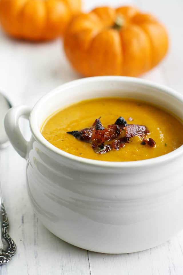 butternut squash soup with apples