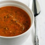Creamy and delicious tomato florentine soup. This recipe is perfect for chilly winter days!