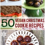 50 delicious vegan Christmas cookie recipes. #vegan #cookies