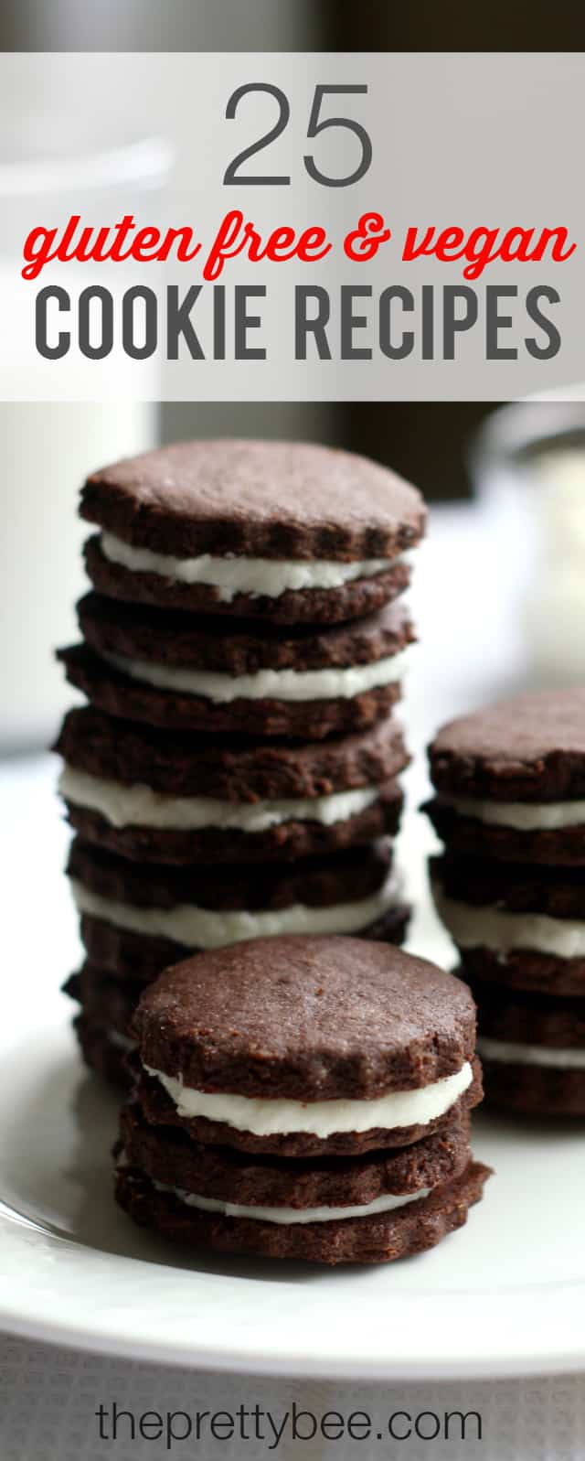 25 deliciosas receitas de biscoitos sem glúten e vegan para qualquer ocasião! # vegan