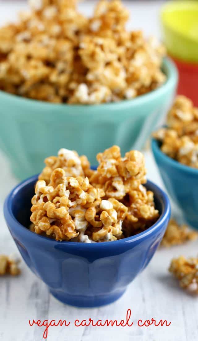 This highly addictive caramel corn is sweet, salty, and dairy and gluten free!