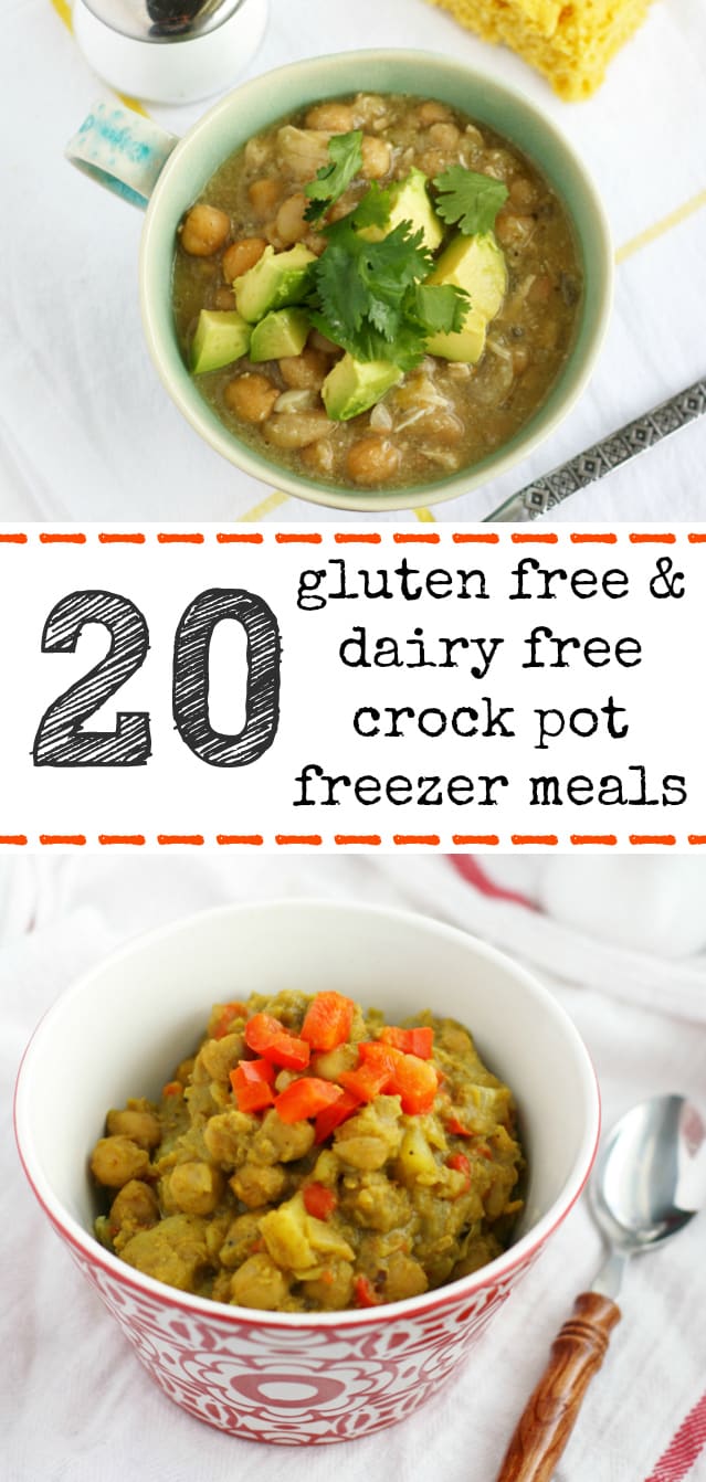 gluten free dairy free crockpot freezer meals