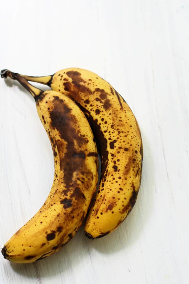 brown spotted bananas