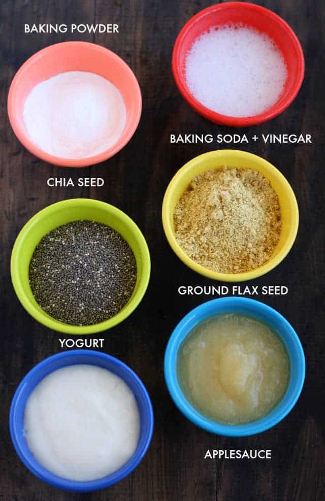 how to use egg substitutes