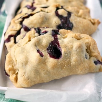 dairy free blueberry hand pies