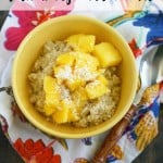 easy tropical breakfast quinoa