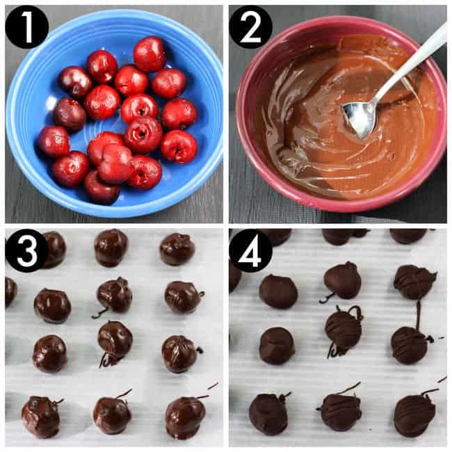 how to make the best chocolate covered cherries