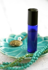 How to Make a Roll On Essential Oil Blend for Stress Relief.