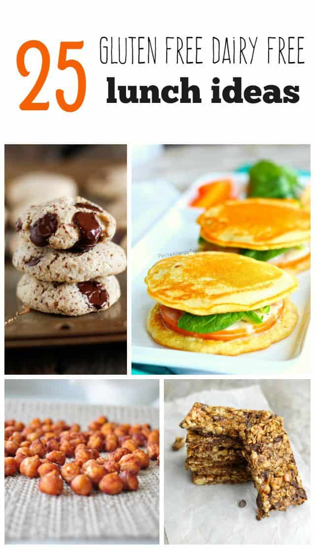 25 Delicious gluten free and dairy free recipes that are perfect for packing in lunchboxes this fall!