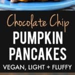 light and fluffy vegan pancakes