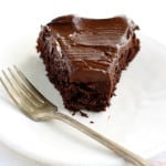 Chocolate beet cake with chocolate avocado frosting is not only incredibly delicious, it's also a healthier dessert choice! So yummy no one will ever guess it's healthy though!