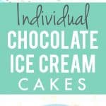Easy and delicious chocolate ice cream cakes are the perfect end to a holiday meal!