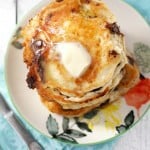 Delicious gluten free and vegan chocolate chip pancakes. An easy and tasty weekend breakfast!