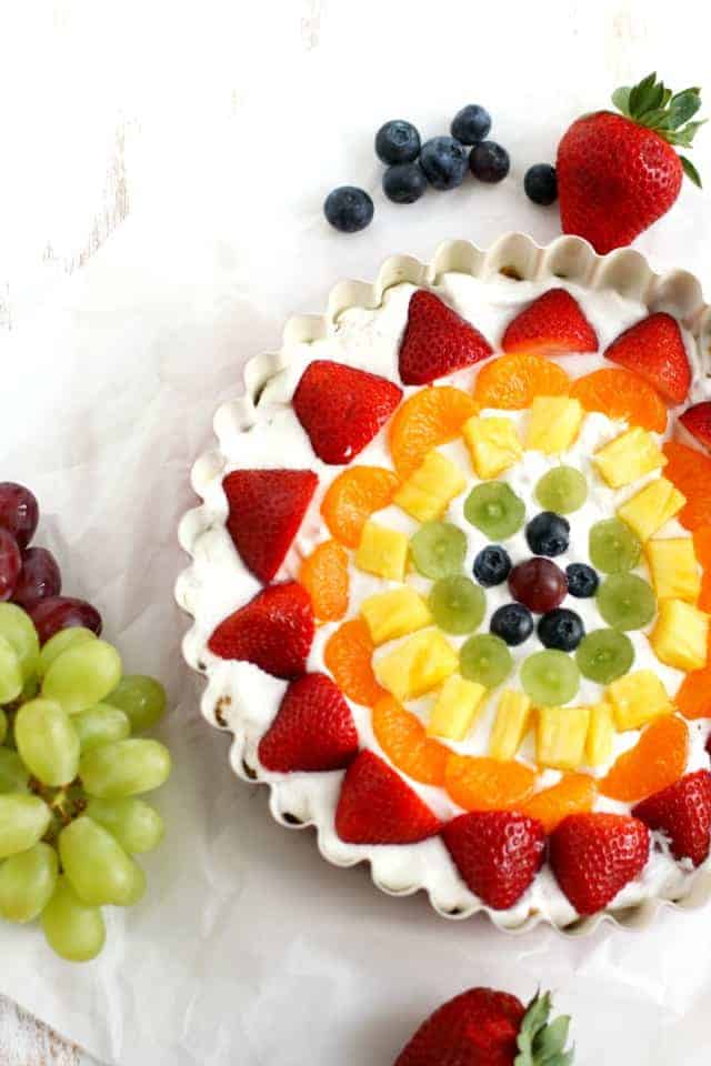 rainbow fruit tart recipe