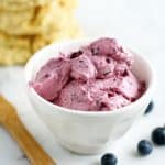 Delicious blueberry butter is just right for spreading on toast or biscuits!