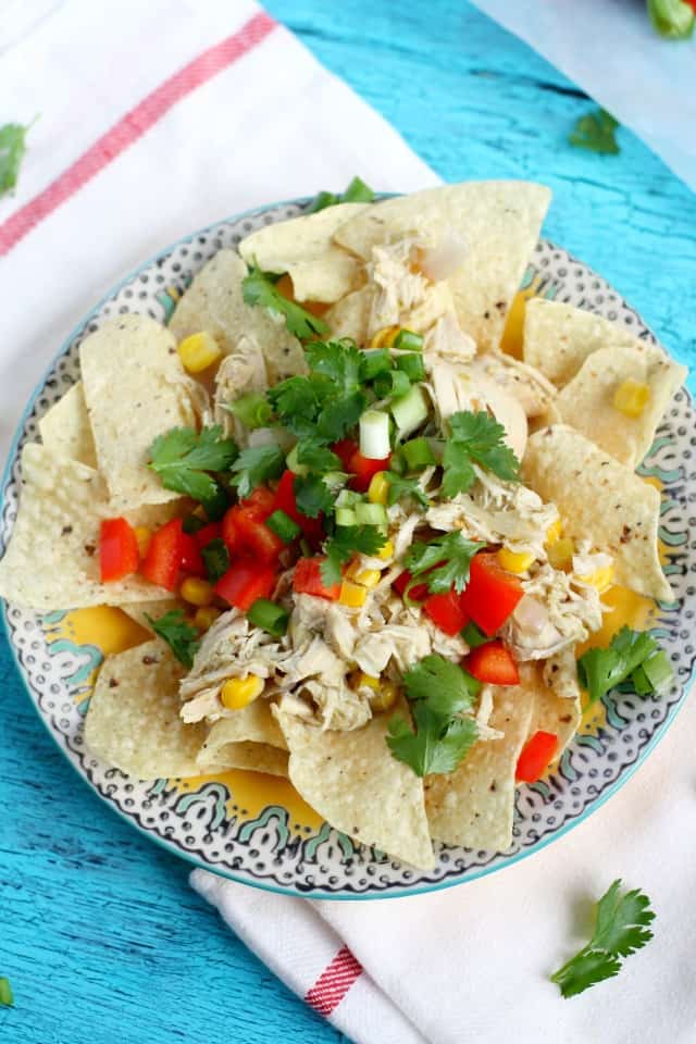 easy slow cooker Mexican chicken