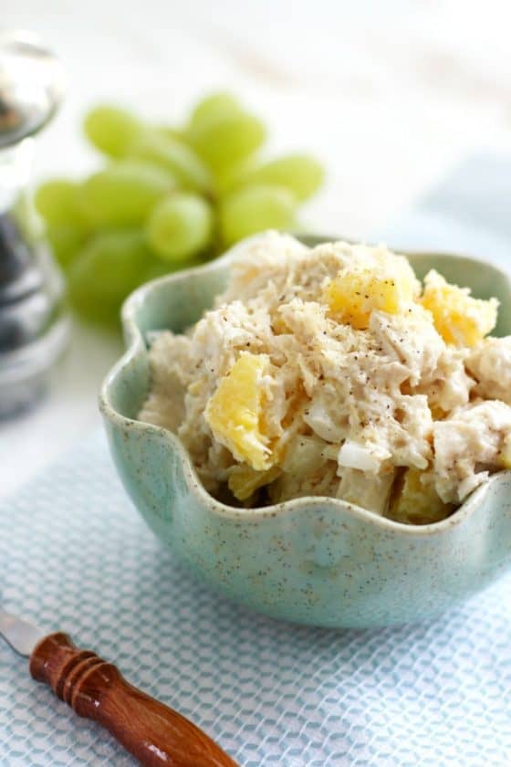 Pineapple Chicken Salad The Pretty Bee