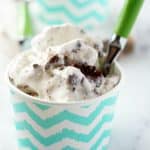 Dairy free brownie batter ice cream - a delicious frozen treat!