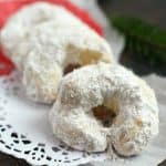 Light and buttery Bohemian crescent cookies are delicious and allergy friendly! A perfectly festive addition to your cookie tray!